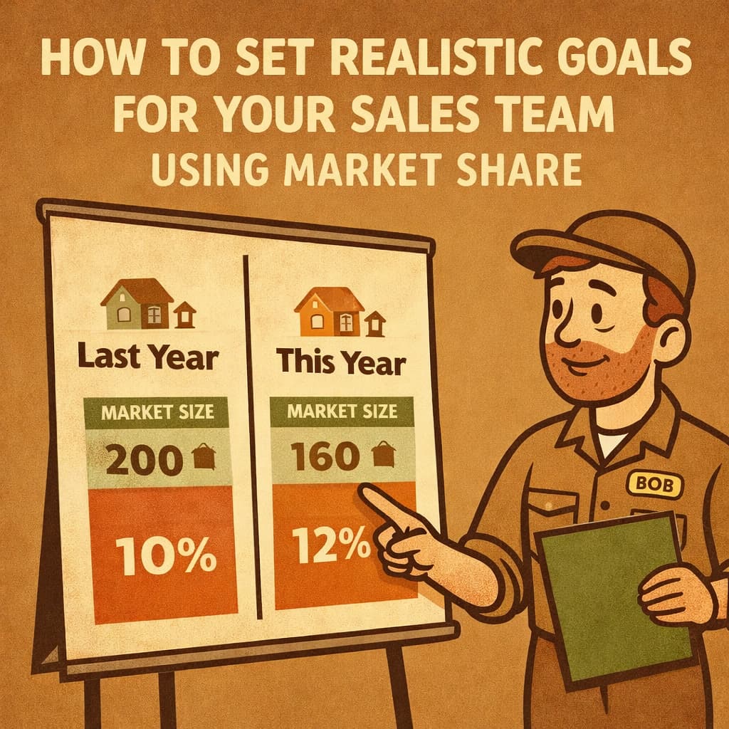 How to Set Realistic Goals for Your Sales Team Using Market Share